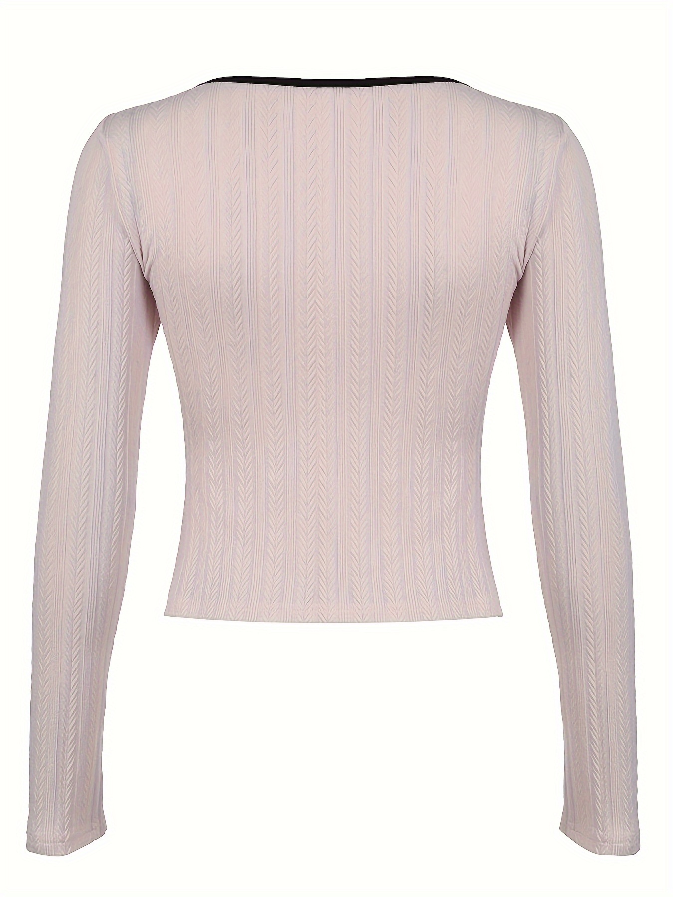 women's cute french inspired square neck top bow accents Temu