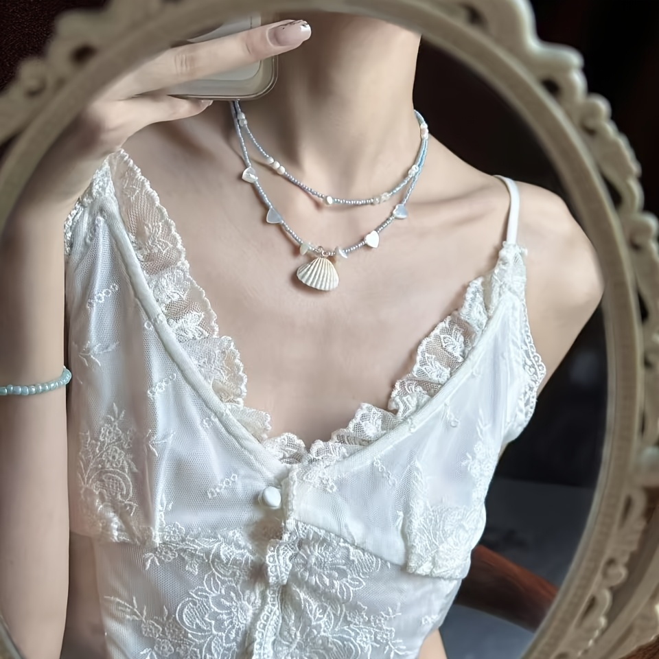 Fashionable Versatile Necklace, Acrylic with Plated K
