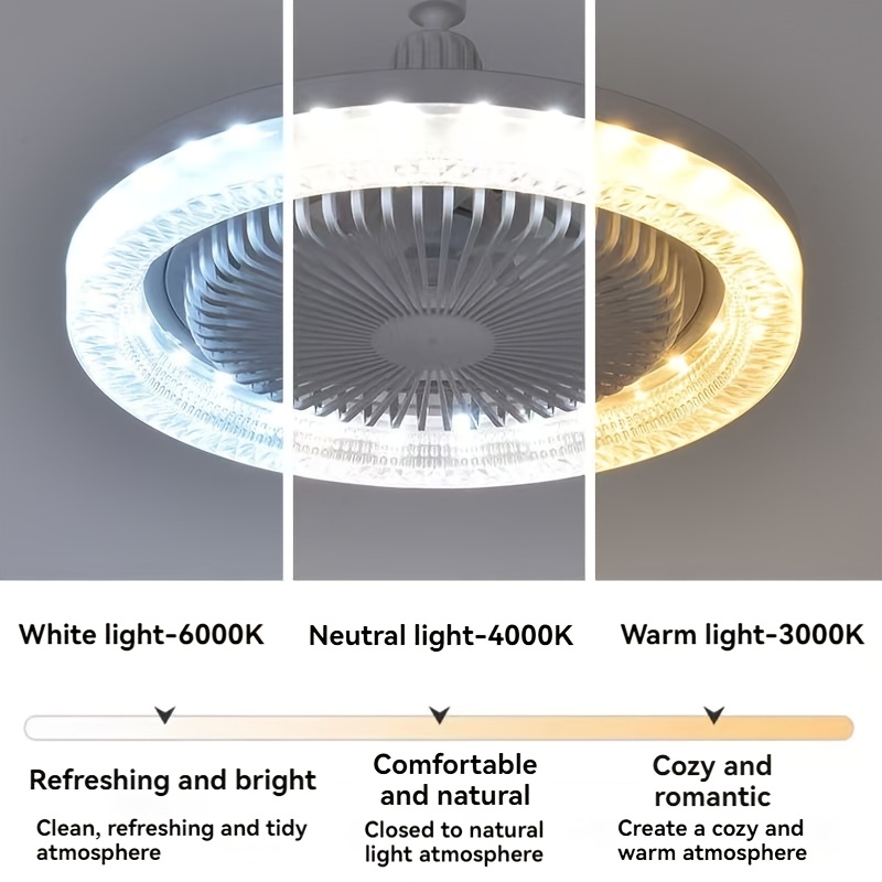 1pc 10 inch modern ceiling fan with remote control adjustable dimmable led light e26 e27 base for bedroom room home office energy lighting cooling fan bedroom airflow solution contemporary lighting durable construction remote control ceiling fan remote control fan fan remote control remote fan ceiling fan fan fan for home bathroom ceiling fan Product details 31