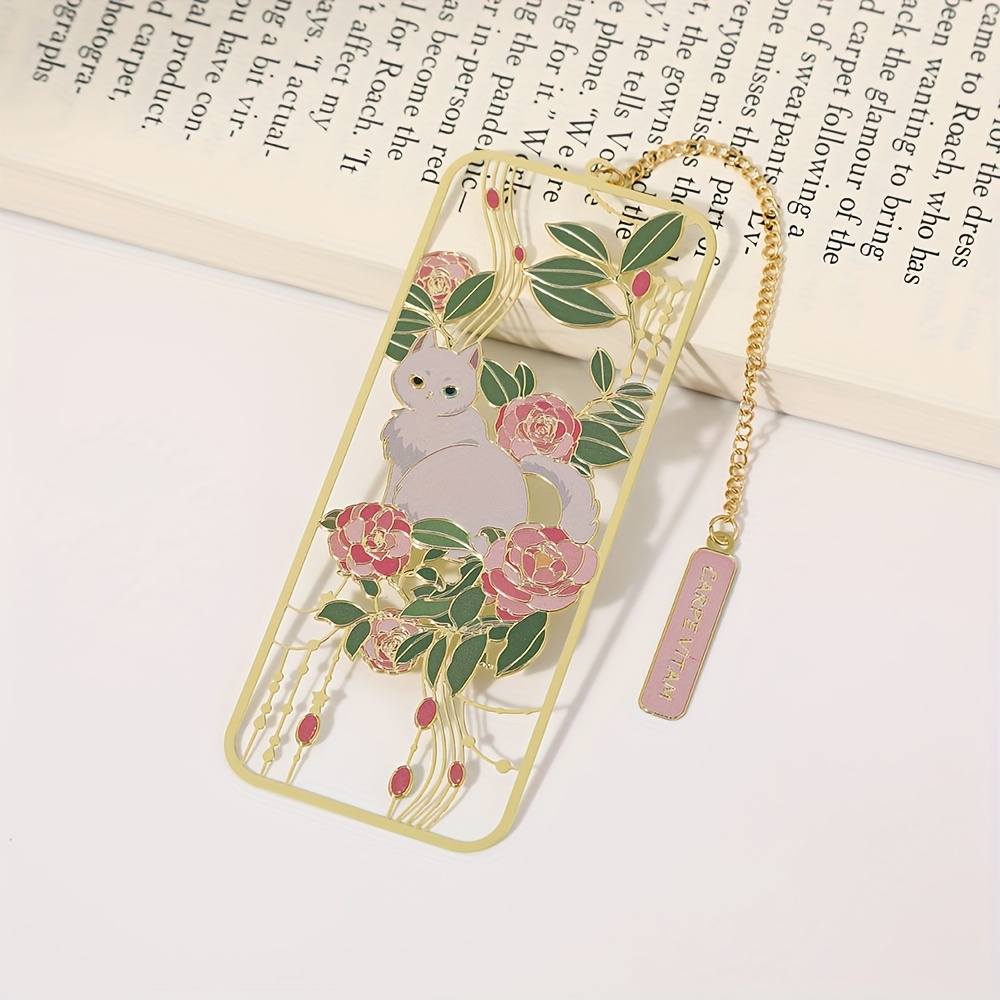 A Cute Bookmark With A , Perfect As A Classical Chinese-style Gift For Literature Enthusiasts