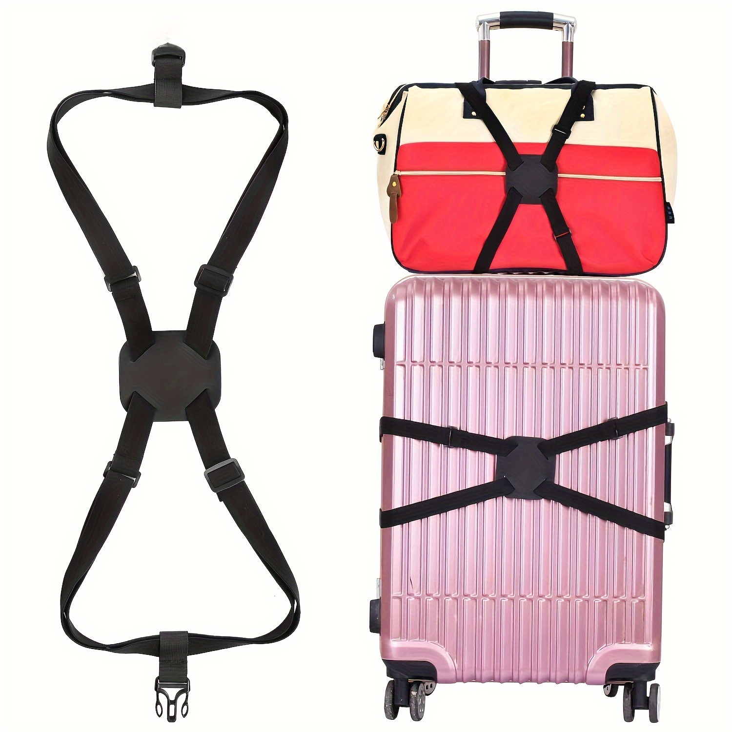 

Luggage Straps Bag Bungees Add A Bag Travel Suitcase Elastic Strap Belt Elastic Suitcase Luggage Packing Strap