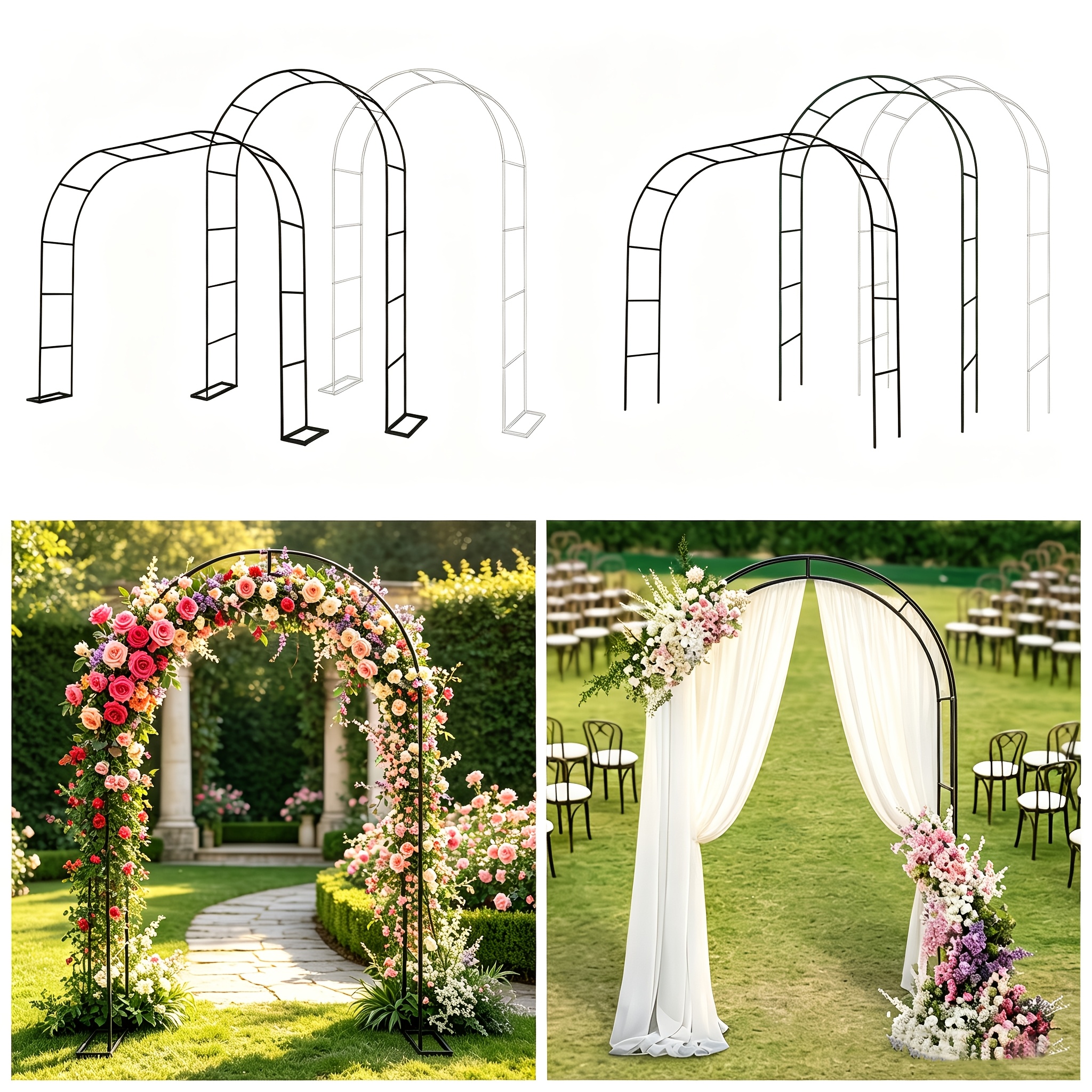 vegetable arch sold on Temu Australia