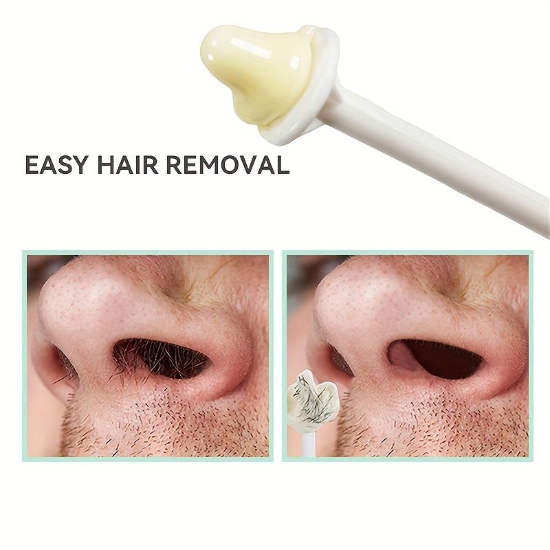 WAXKISS Nose Hair Wax Hair Removal Kit Wax for Local Hair Removal of Nose Hair and Ear Hair Men's Waxing Kit for Hair Removal It is gentle and comfortable enabling quick hair removal Spring and Summer Hair Removal Kit - Image 6