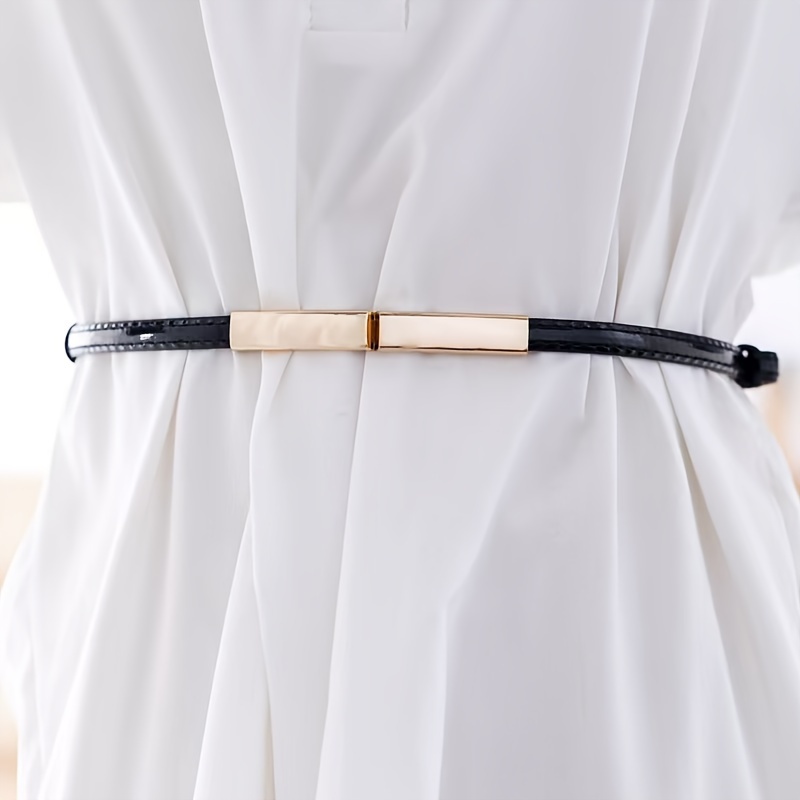 Women's Fresh Adjustable Belt Accessory for Versatile Dresses