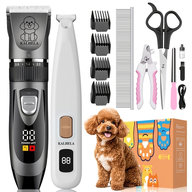 perro maquina de afeitar el pelo