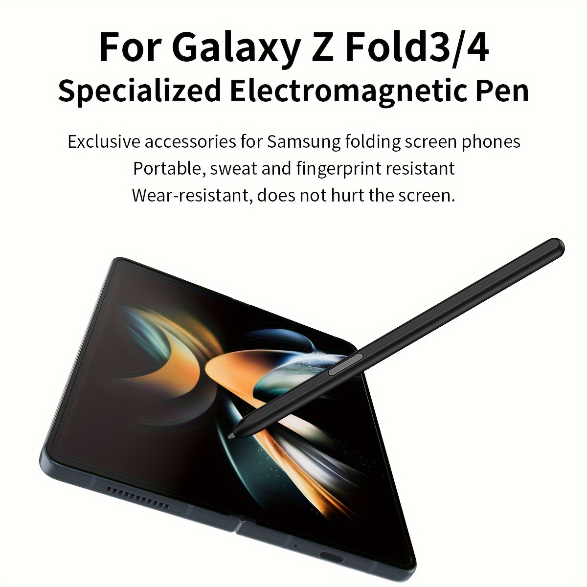 

Compatible With Samsung Z Fold 3/4/5/6 Tablets And Fold 3/4/5 Replacement Stylus, Suitable For The Us Version (non-wireless) Foldable .