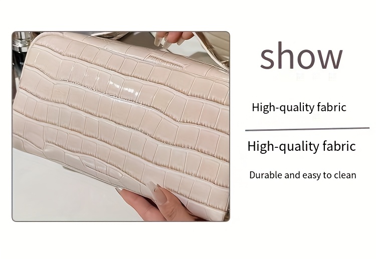 Bark Cosmetic - Large Capacity Travel-Friendly Portable Toiletry Bag Suitable for, Gym, Daily Use - Storage Bag (Available in 4 Colors:,,,)