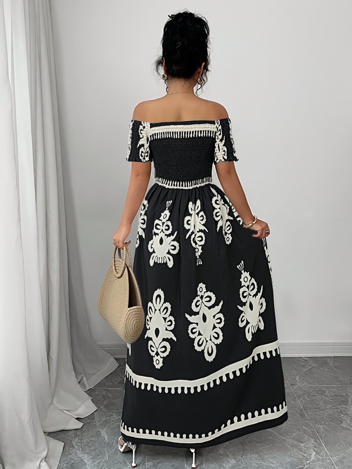 fitted lace wedding dress Women's Lace Floral Off-Shoulder Long Sleeve Mermaid Maxi Dress –  GeraldBlack.com