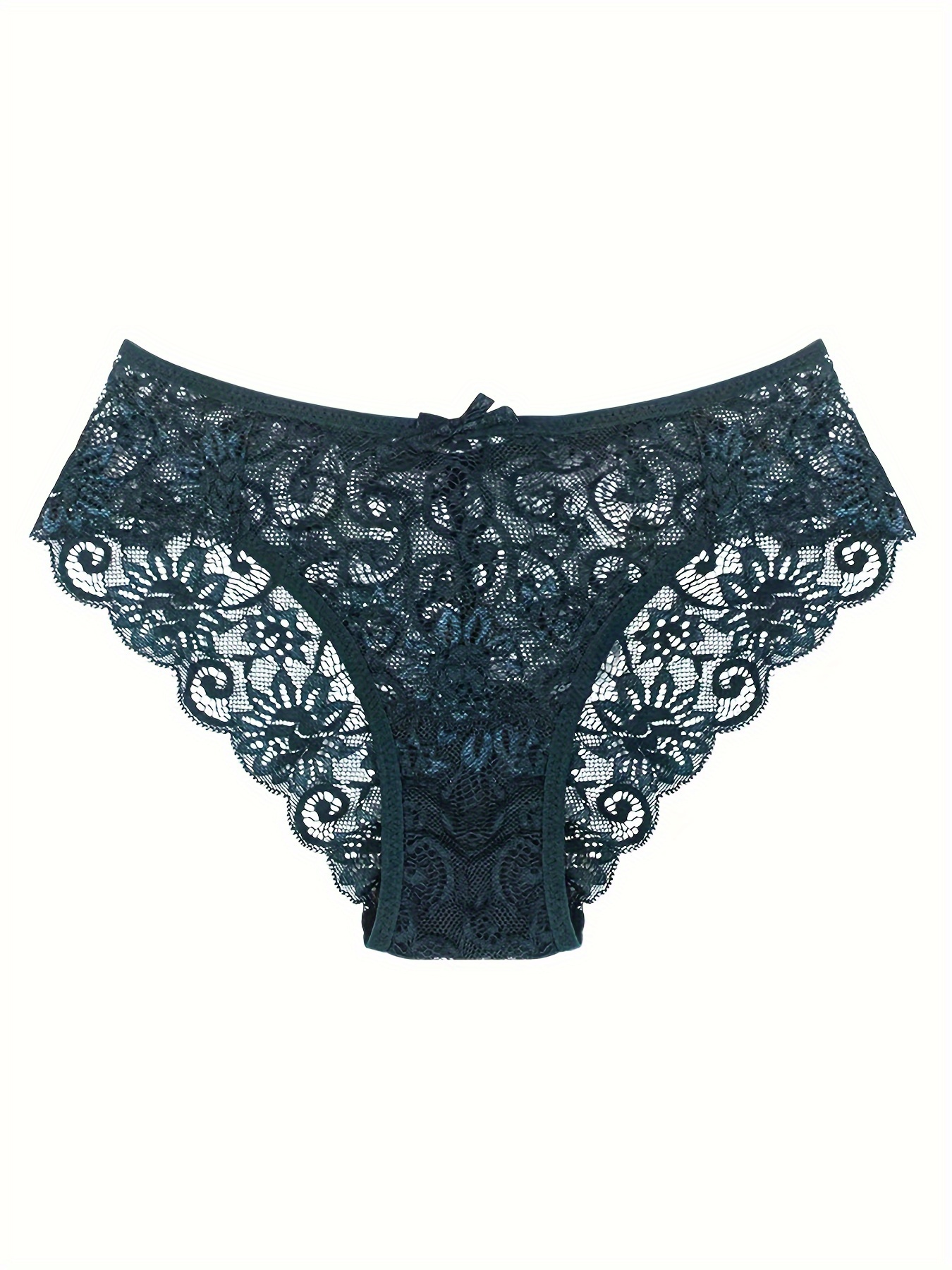 Lace Bikini Panties - Temu