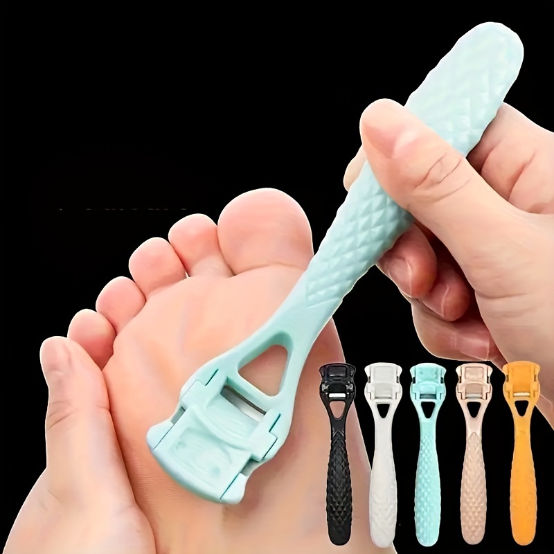 

1-piece Set Of Foot Scraper, Foot Repair Tool For Removing Dead Skin And Calluses, Foot Grinding Tool, Foot Leather Tool, Shoe Sole, Heel Planer, Foot Repair Kit, And Beauty Small Tools