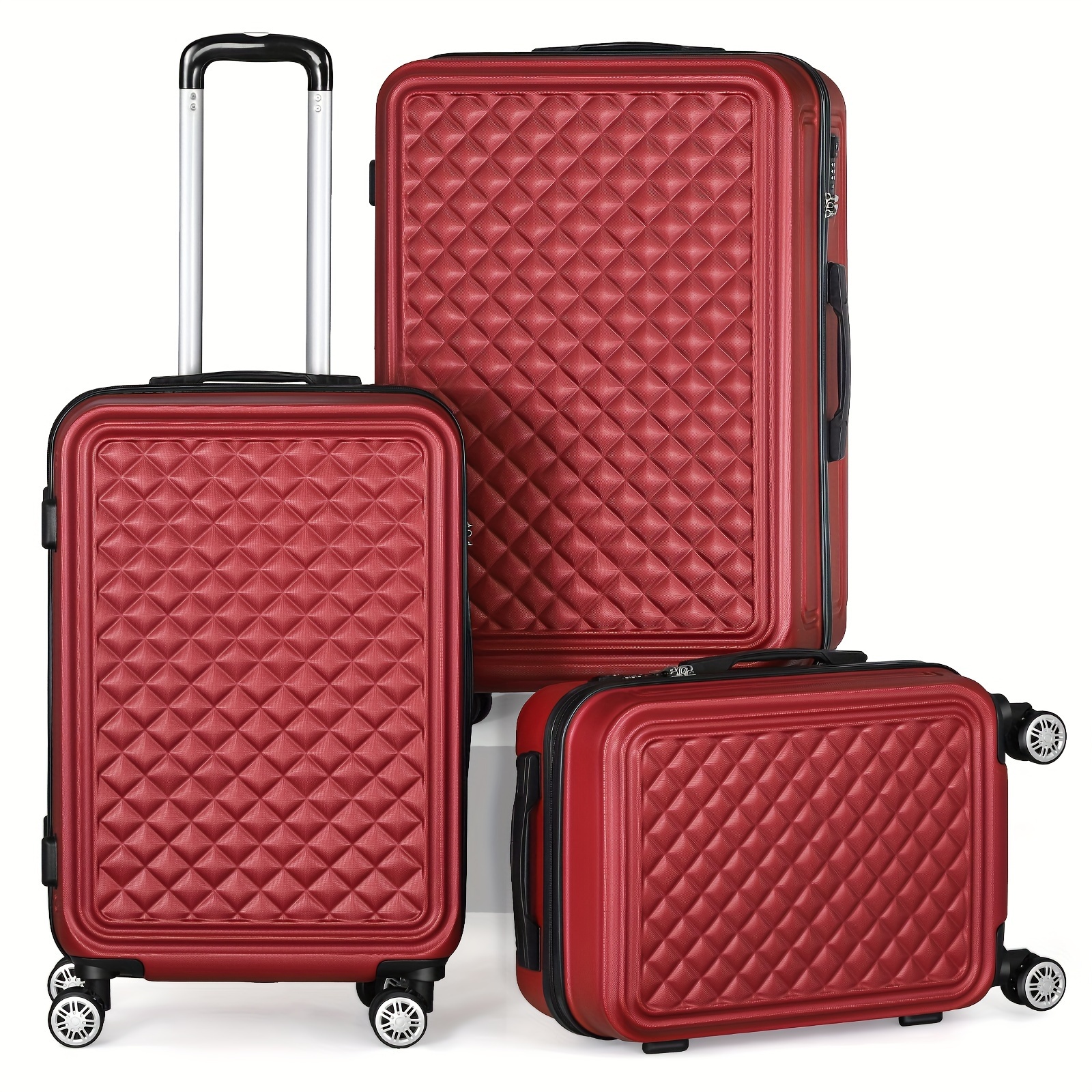 Suitcases On Wheels Clearance - Temu