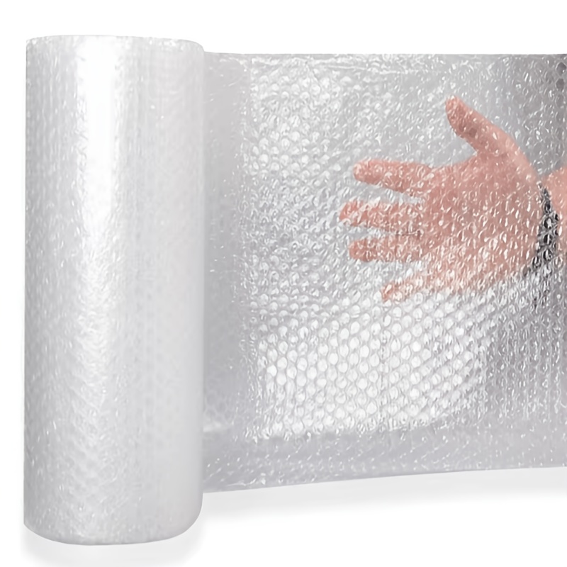 TEMU Large Roll Hdpe Bubble Wrap Suitable For Transporting, Handling & Packaging - Pe Protective Film With Bubble Cushioning For Glassware,