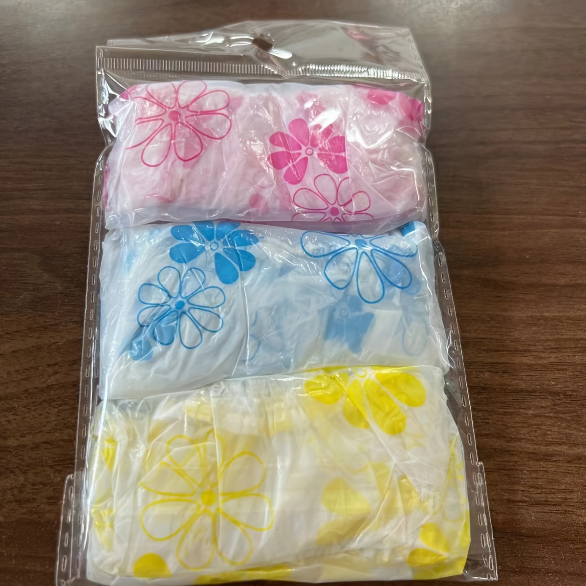 6/3pcs Adjustable Printed Shower Caps, Reusable, Women' Shower Cap