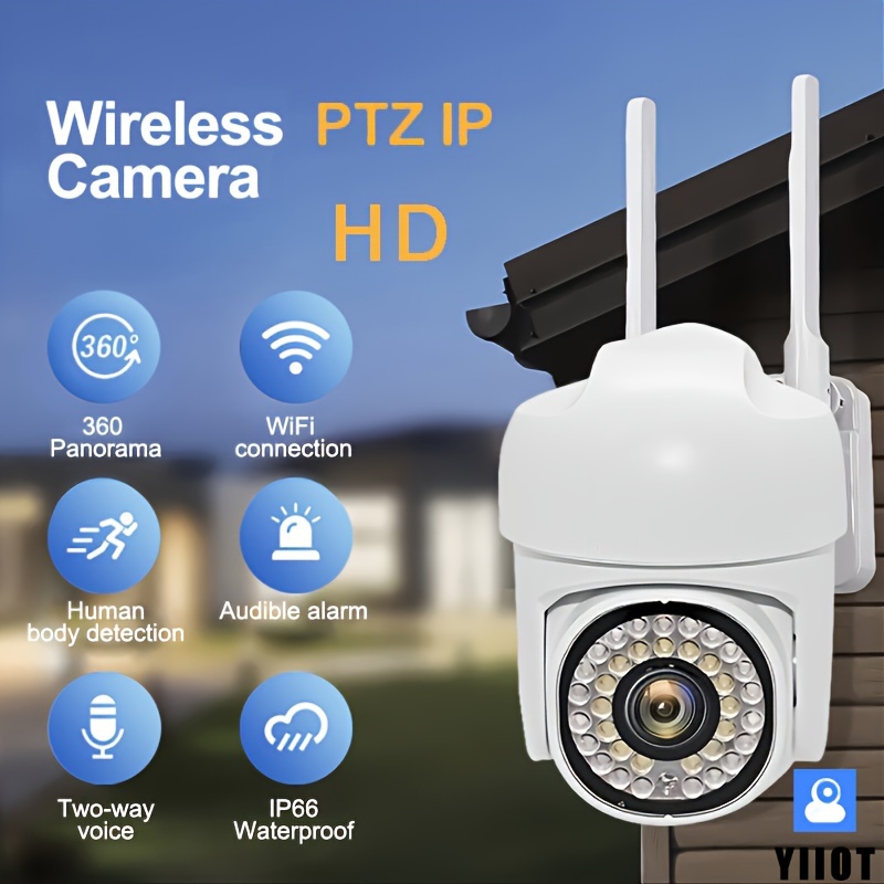 4K 8MP PTZ IP Camera WiFi Humanoid Detection Color Night Vision Audio  Security WiFi Camera P2P CCTV Video Surveillance Cameras