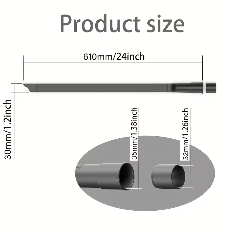Long Flat Suction For Vacuum Cleaner