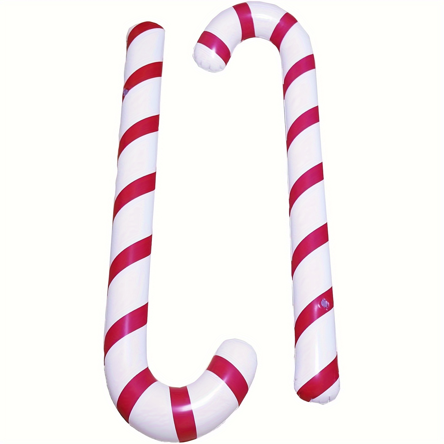 2pcs 3pcs 4pcs 6pcs inflatable candy canes inflatable christmas candy cane enormous red and white striped candy cane balloon christmas tree hanging decoration for   yard lawn indoor and outdoor decor