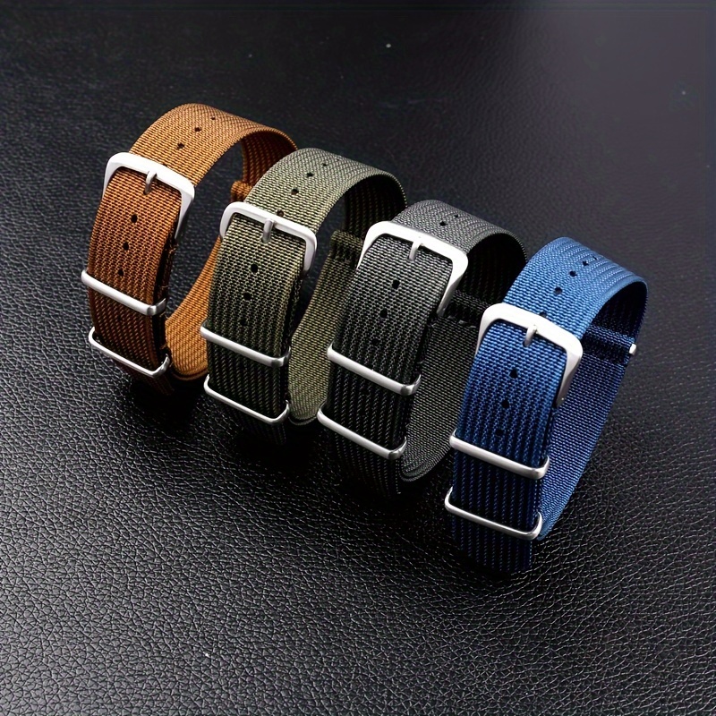 

1pc Military Watch Band For Men And Women, Wristband Replacement, 18mm 20mm 22mm