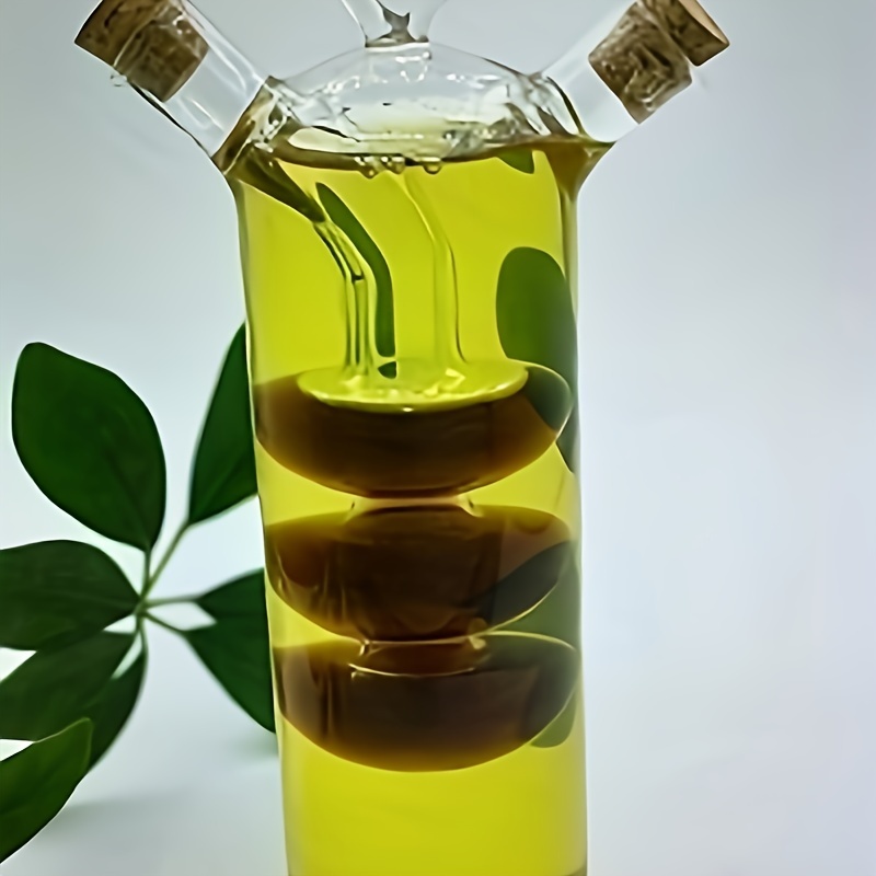 

Versatile Glass Olive Oil & Vinegar Dispenser - Leakproof Kitchen Seasoning Bottle For Cooking, Baking, Salads, Bbqs - Hand Wash Only