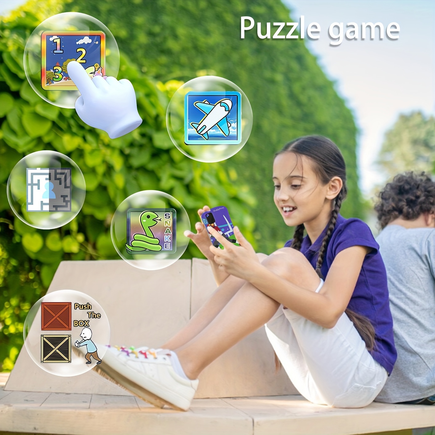 kids smart phone toy 1080p ips screen - Temu
