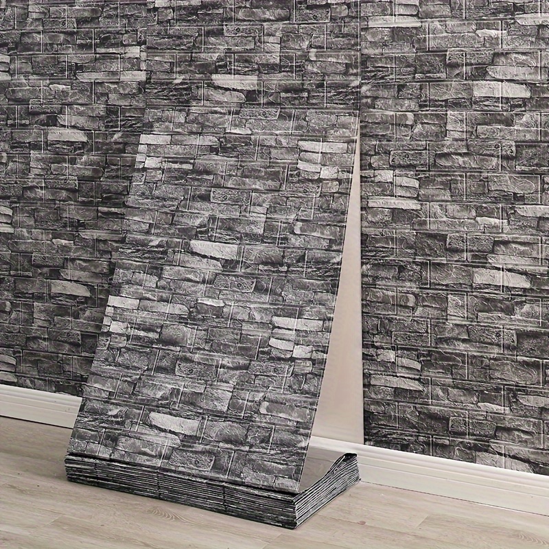 peel pattern wallpaper easy diy self 3mm thick living room bedroom balcony warehouse indoor decor 70cm x 500 1000cm details 16