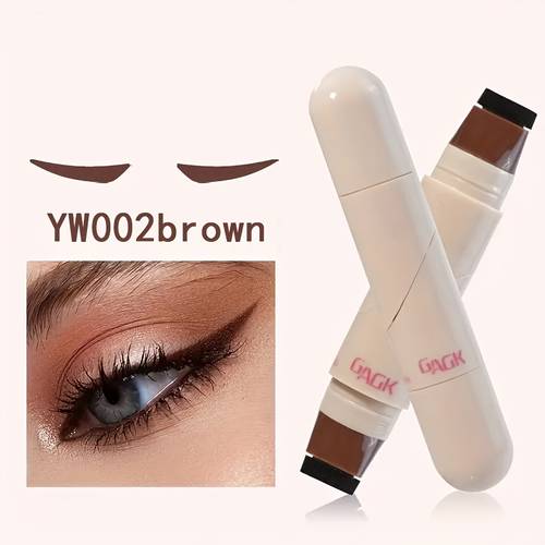 one time molding rotating eyeliner long lasting waterproof sweat proof and smudge proof suitable for beginners quickly achieves eye makeup ideal for daily use in perfect gift