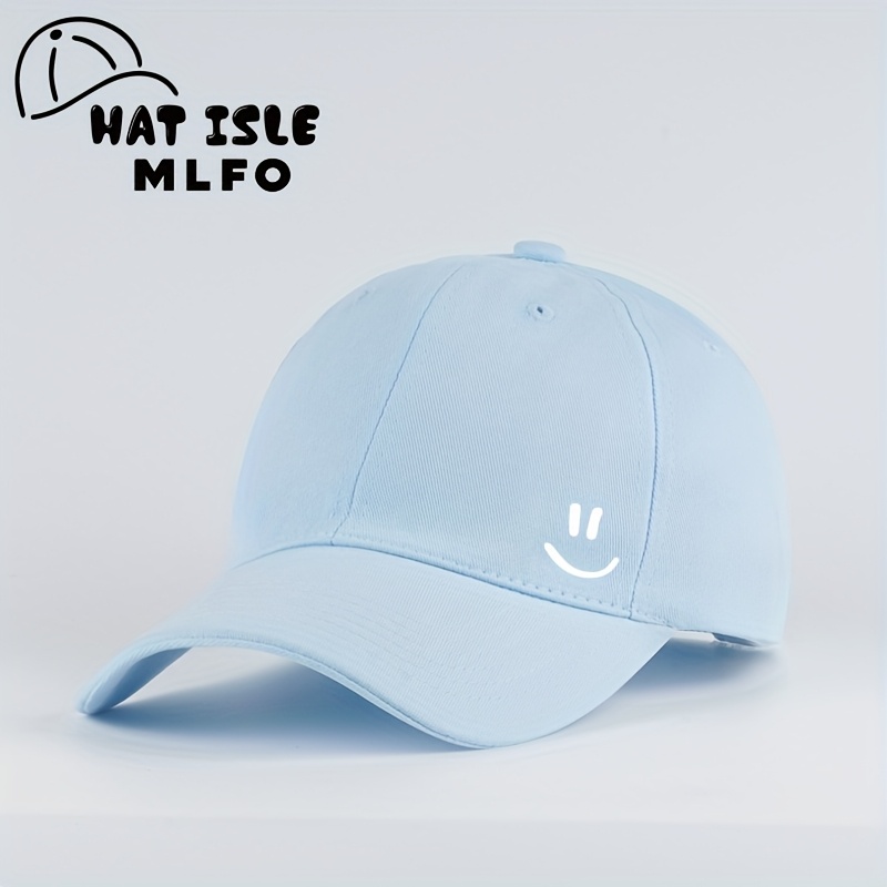 Image of 2025 New Sunny Face Baseball Cap: The Adds Vibrancy, Lightweight And Breathable, Adjustable Size, Unisex Style, Perfect For Daily , Sports And Fitness, And Outdoor Activities. Ideal For Gifting To .