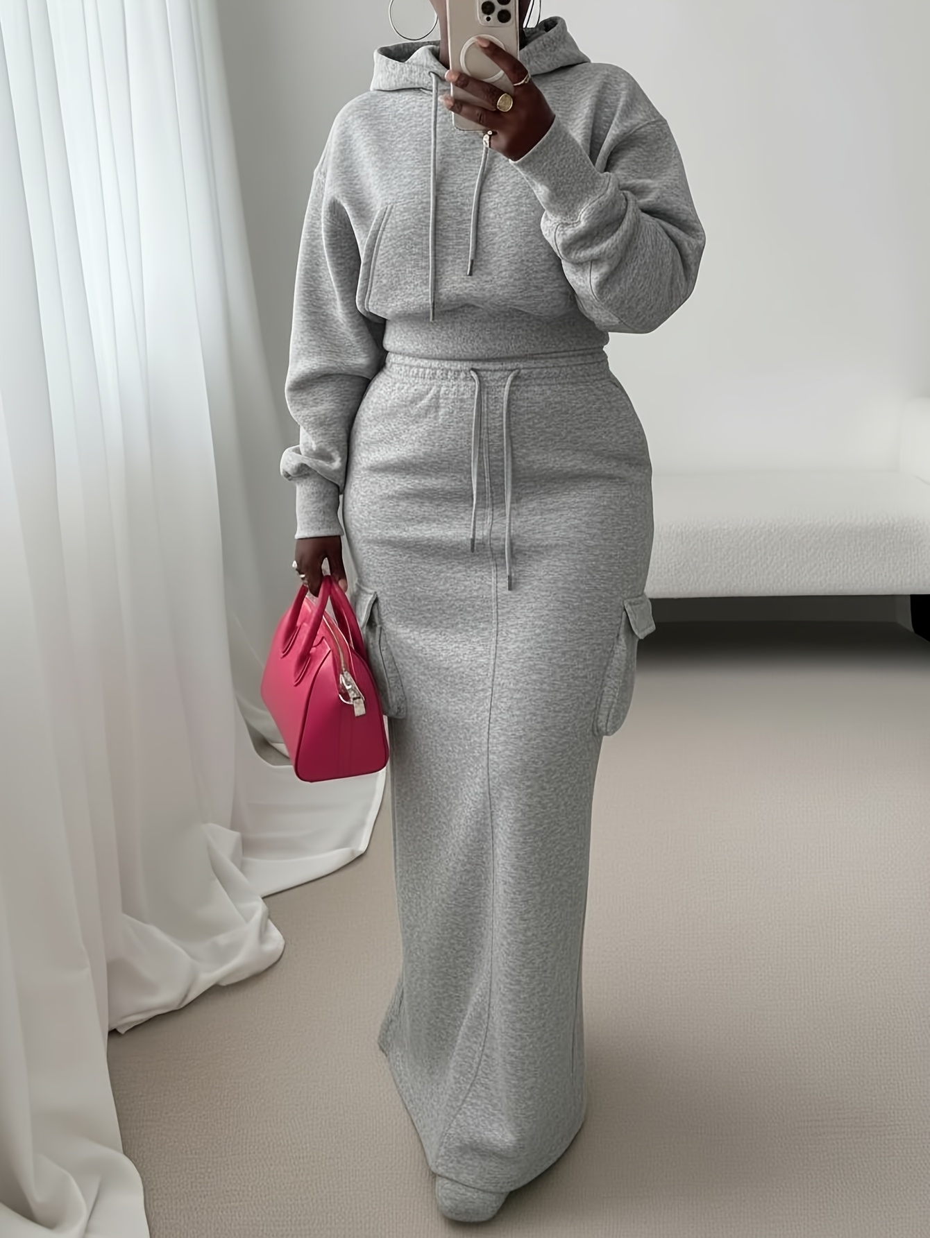 white dress long sleeve formal Odette Cream Long Sleeve Formal Maxi Dress - US 16