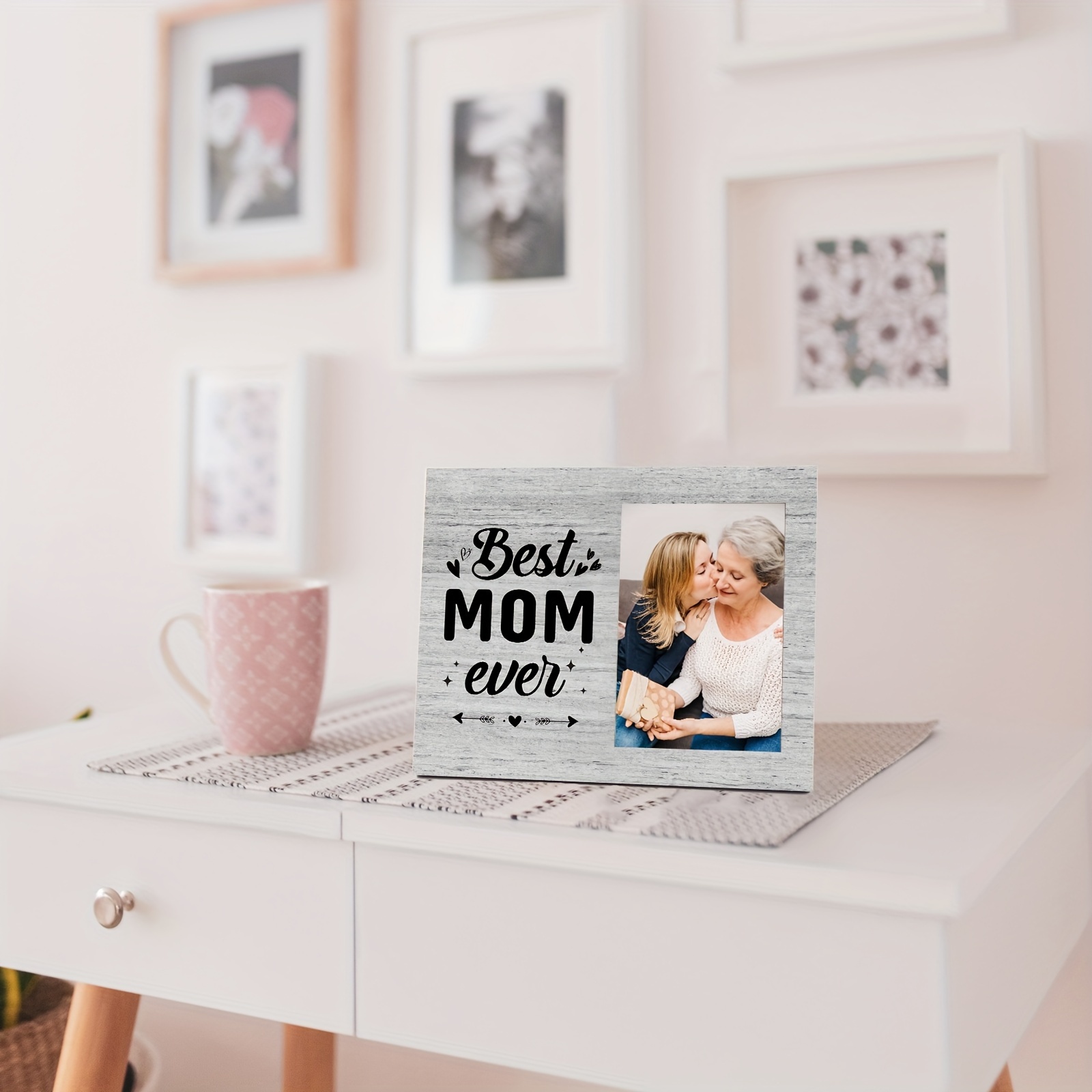 mom gifts wood picture frame ever gifts daughter Temu Oman