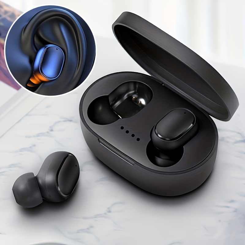 New Wireless Earbuds with High-Fidelity Sound, Long Battery Life, Wireless, Built-in Mic & Voice Assistant, Lightweight Comfort Fit for Sports/Commuting/Daily Use, USB-C Charging, Multiple Colors, Earbuds Wireless