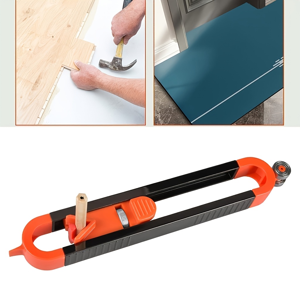 TEMU Precise Contour Scribe Tool For Pencil - Woodworking Edge Corner Measuring Profile Duplicator