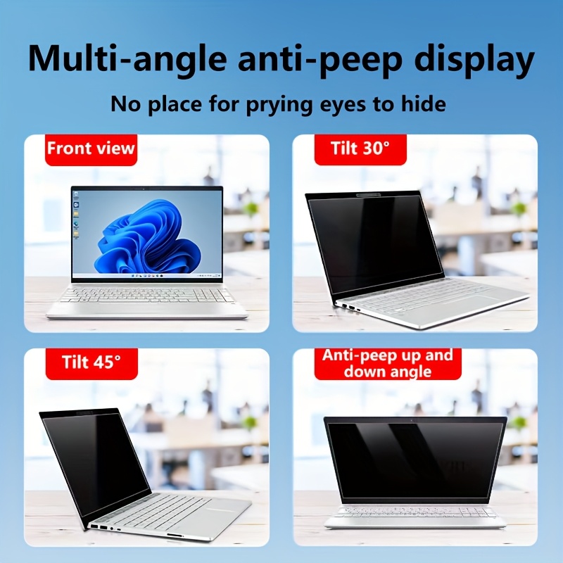 13.3-inch 16:9 Laptop Privacy Screen Filter - Anti-Glare and Glare Protection Film, Please Note This Product is Only a Screen Protector, Not the Laptop Itself, Laptop Screen Protector, Screen Protector Laptop