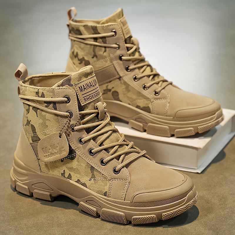 Men's Waterproof Hunting Boots, Low Cut Design