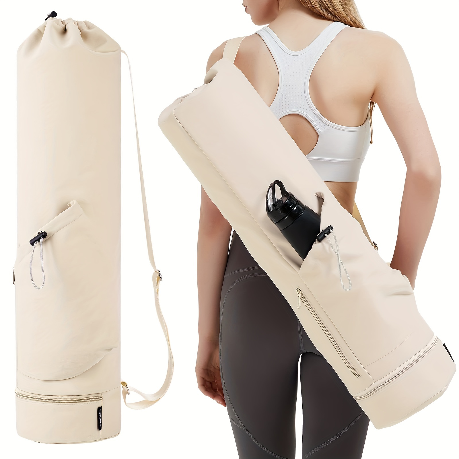 

Yoga Mat Bag & Bottom Wet , And Yoga Mat - & Portable Bag,