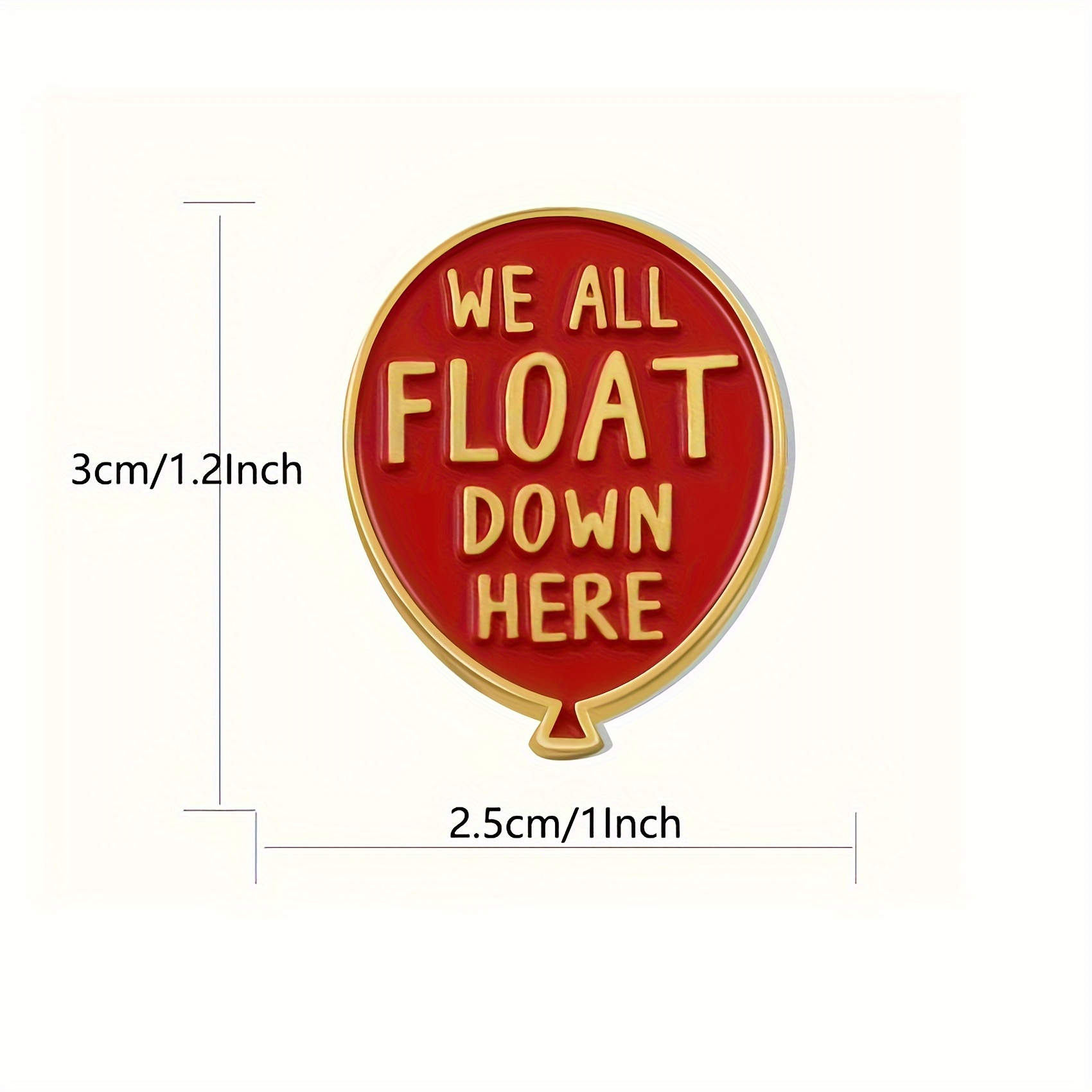 We All Float Badge 