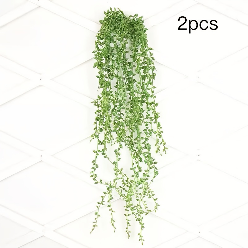 Image of 2/3/4pcs Decoration Simulation Lover Tear Wall Hanging Home Wedding Decoration Simulation Plant Rattan