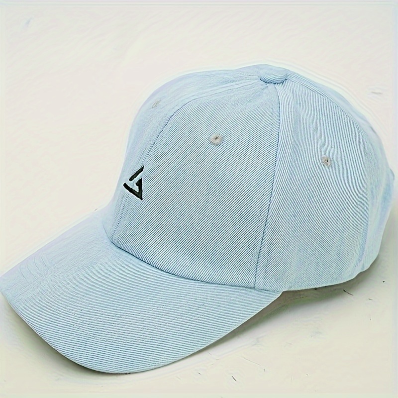 Embroidered Lucky Worn Look Baseball Cap For Men And Women