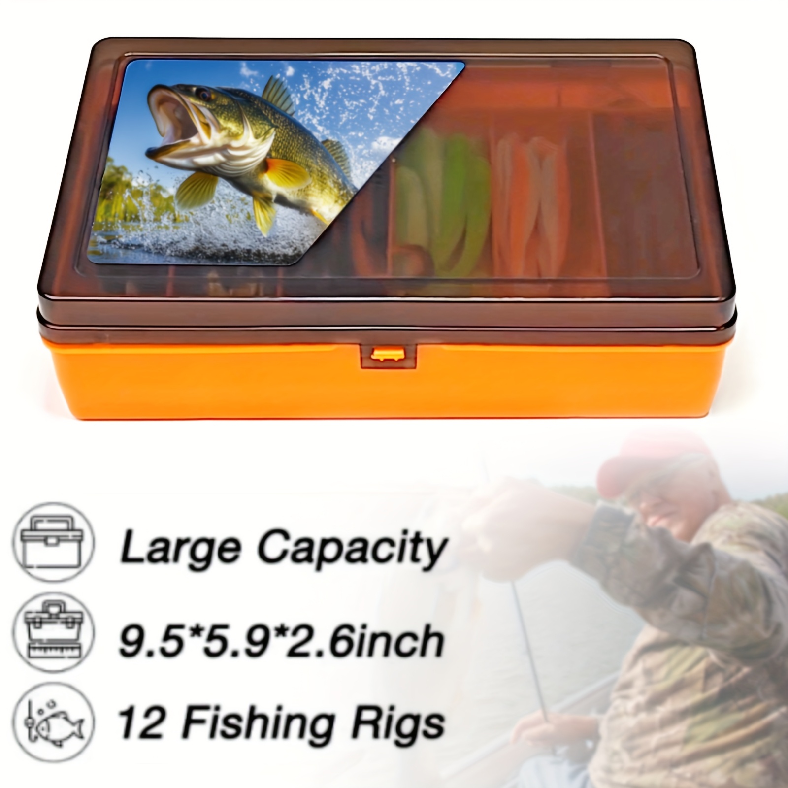 Premium Fishing Tackle Box Kit Image 4