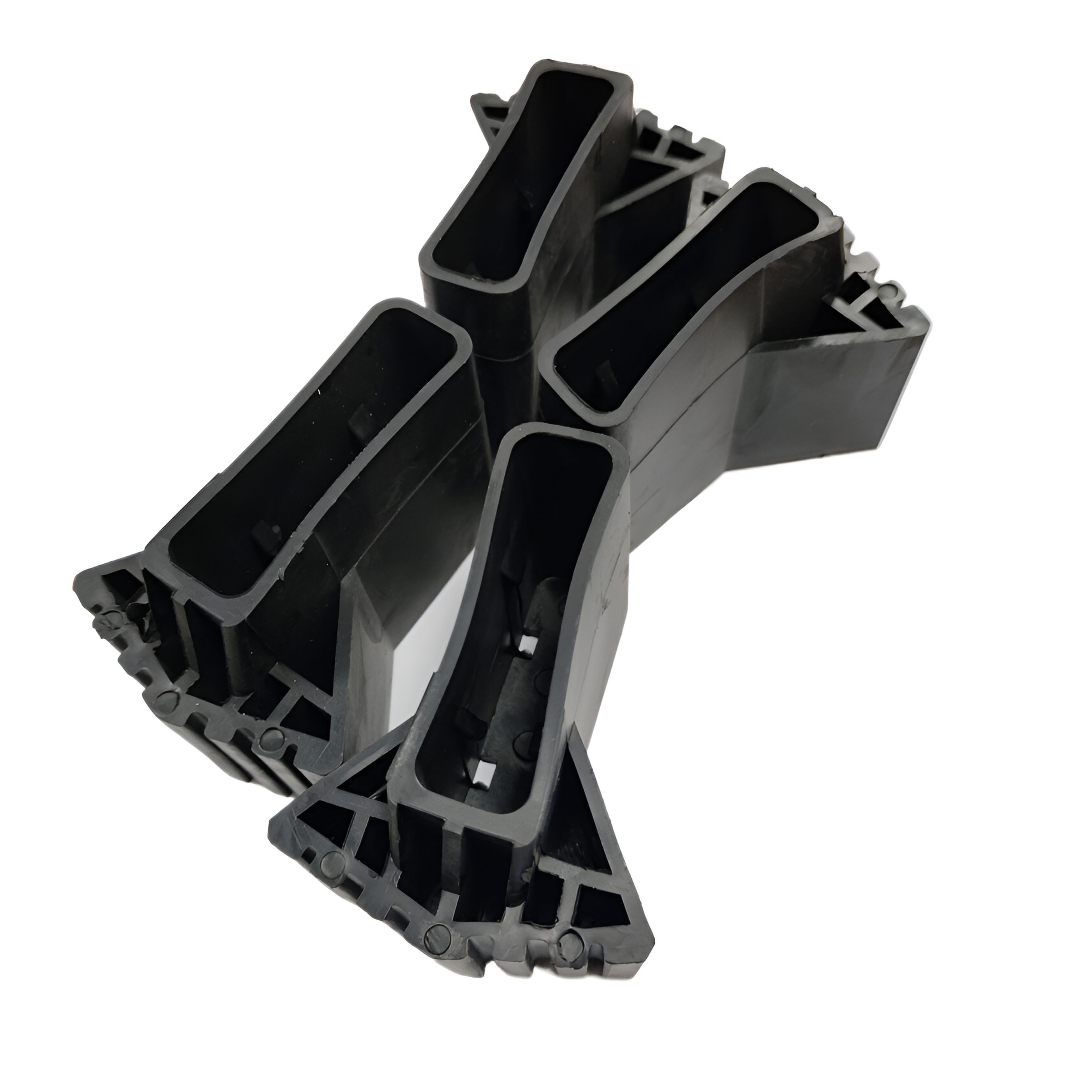 Additions For 2pcs/4pcs Ladders, Including Pvc Non-slip Foot Covers. Ladder Designed For Telescopic Folding Ladders