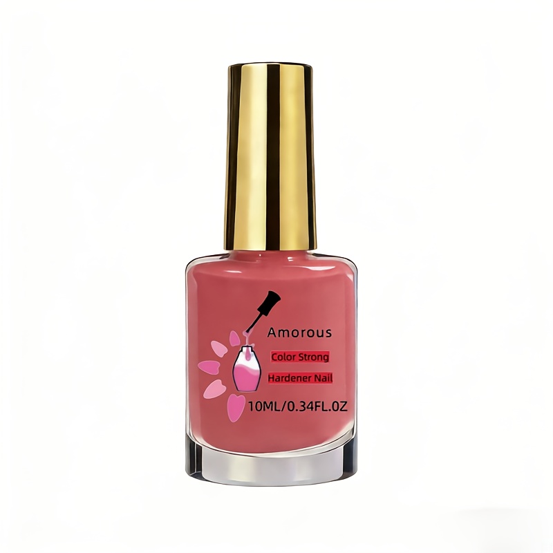 Amorous0.34oz Peach Coral Red Reinforcer, Quick-Drying Formula, Long-Lasting Shine, Salon-Quality Effect, Great Choice for Holiday Parties 12 Amorous0.34oz Peach Coral Red Reinforcer, Quick-Drying Formula, Long-Lasting Shine, Salon-Quality Effect, Great Choice for Holiday Parties