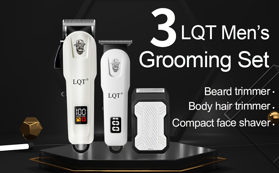 Q Tondeuse Électrique Sans Fil, Performance Puissante sans Obstruction, Léger et Portable pour un Coiffage Rapide – Le Nouveau Favori des Essentiels de Toilettage #TondeuseSansFil #EssentielD'été #LégerPortable