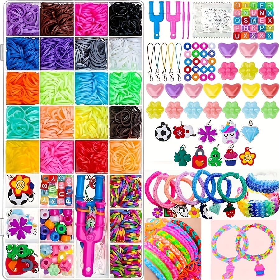 

: 32 Grids/box 1700pcs Bracelet Kit - Refillable Set, For , , And Diy Projects (assorted Varieties)