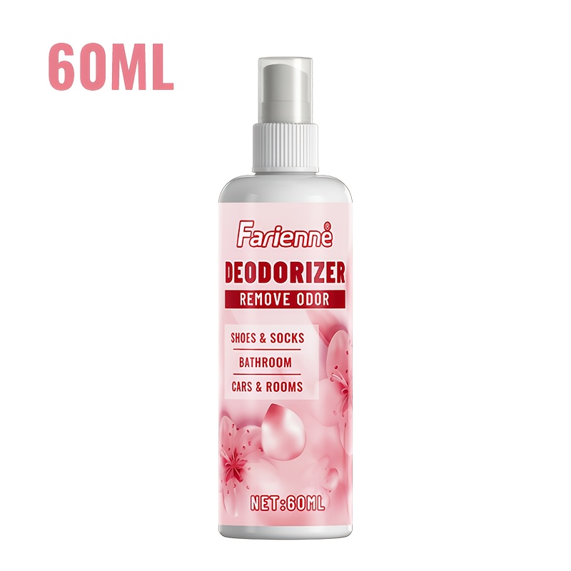 TEMU Farienne Odor Eliminator Spray Liquid | Instant Odor , Long-, Safe For Sensitive Light Beige & Pets, Quick- Formula For Car, Office, Eliminates Smoke, Pet & Odors