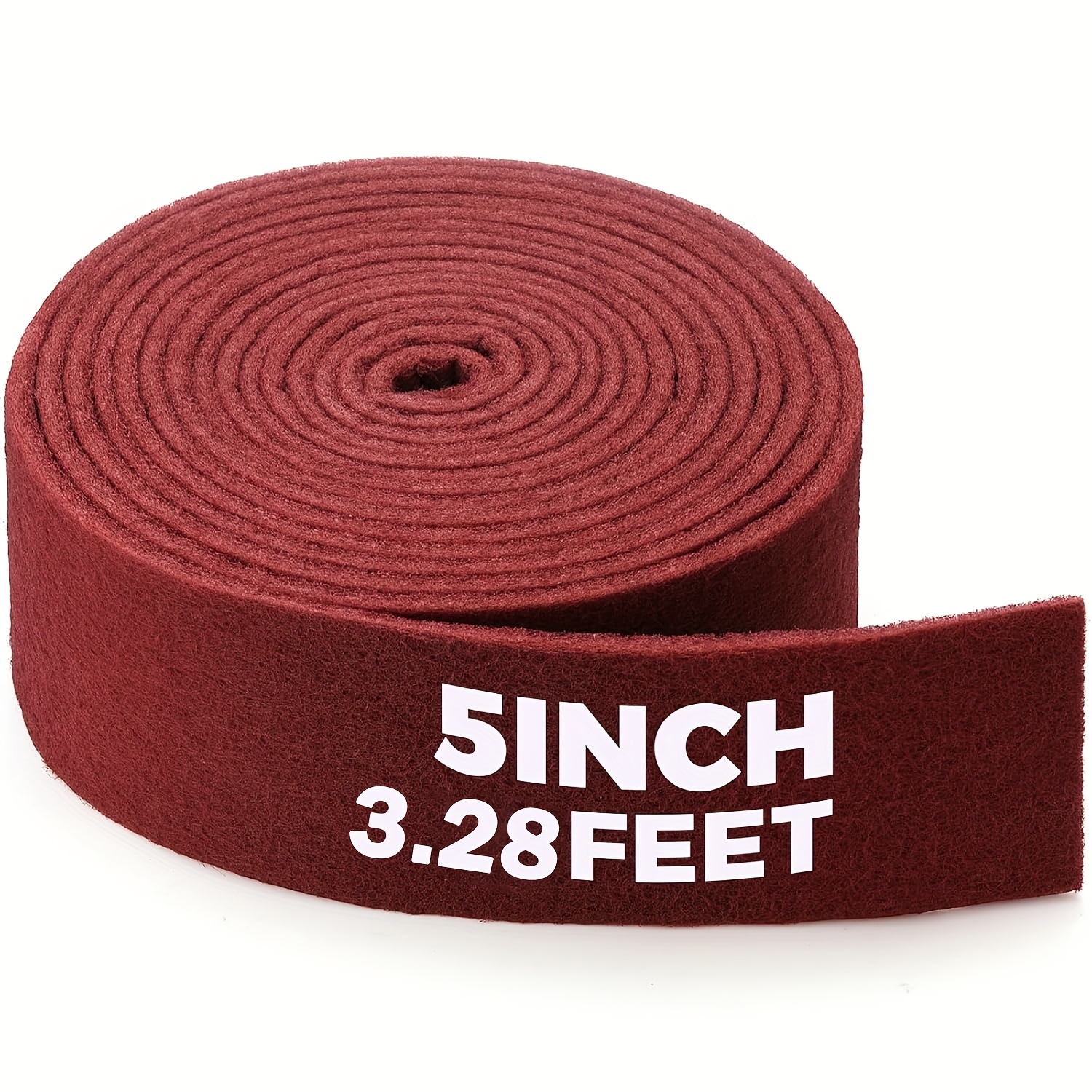 Image of 5 Inches X 3.28 Feet Maroon Universal Cleaning Roll, Surface-safe And Durable, Suitable For Paint Priming, Dirt Cleaning In Kitchens And Bathrooms, And Surface Preparation.