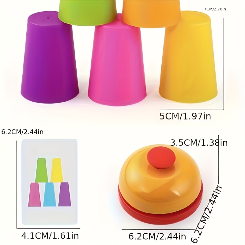 Stacking Tower Game Set for Children's Education