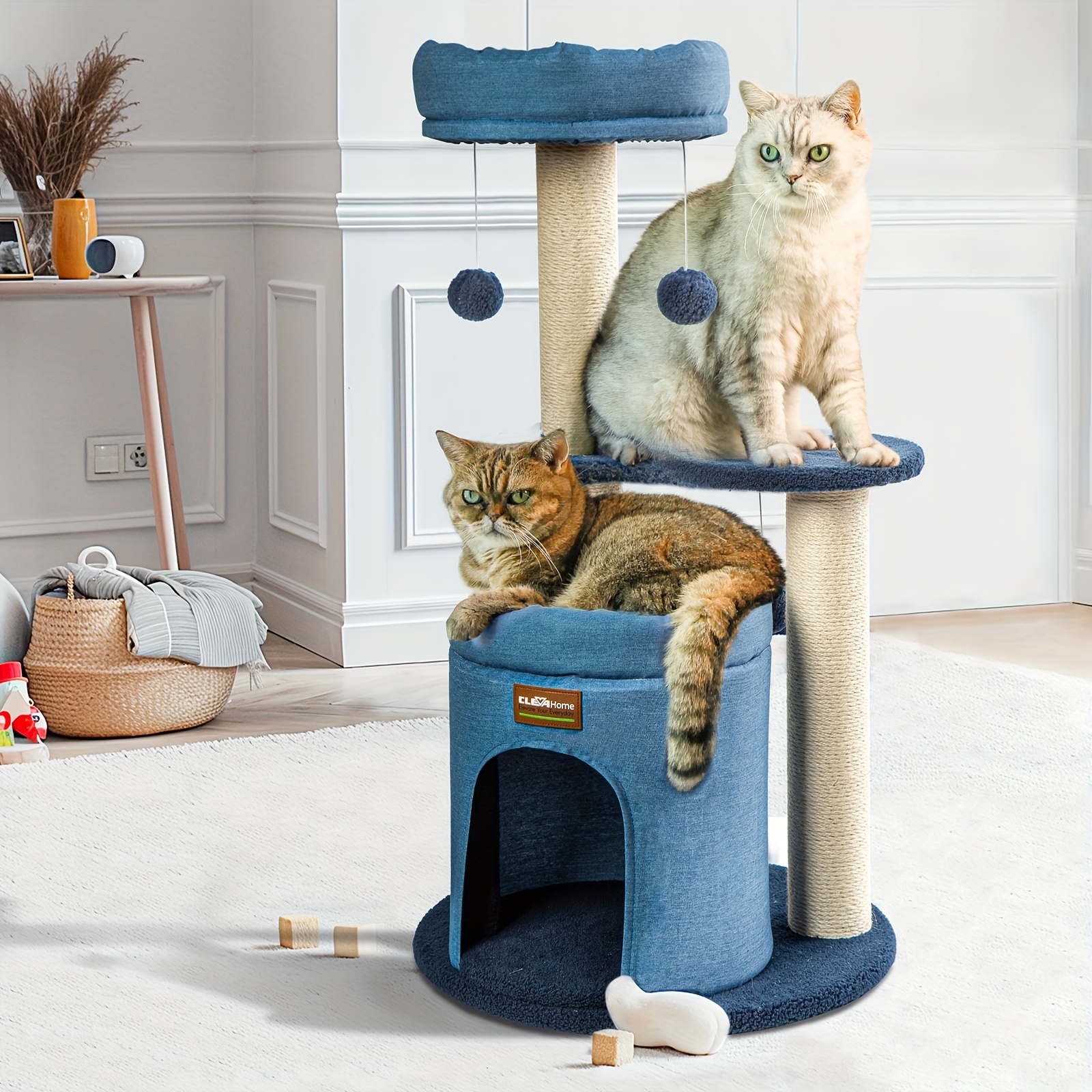 

Clevahome Small Cat For , Cat Scratching Condo, , Activity Hanging For , , Christmas Replacement