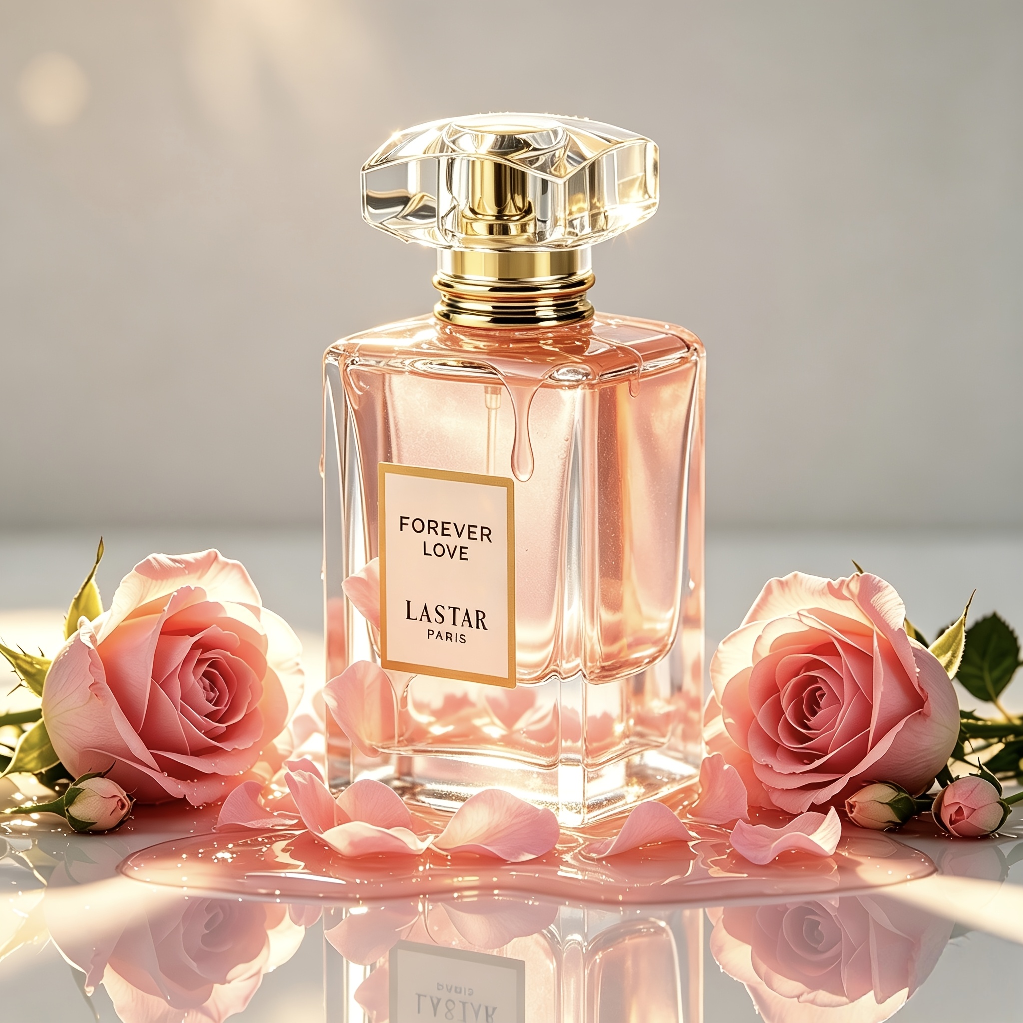 TEMU LASTAR Eau de Toilette Légère pour Femme, Parfum Floral, Mélange de , Jasmin, Cèdre et Vanille. Elle présente un Style Élégant et . Convient aux