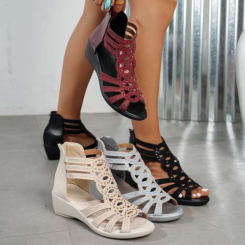 Comfortable Platform Wedge Sandals High Heel Platform Wedge Flip