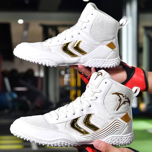 mens professional boxing shoes shoes low shoes for muay thai competition kickboxing shoes wrestling shoes