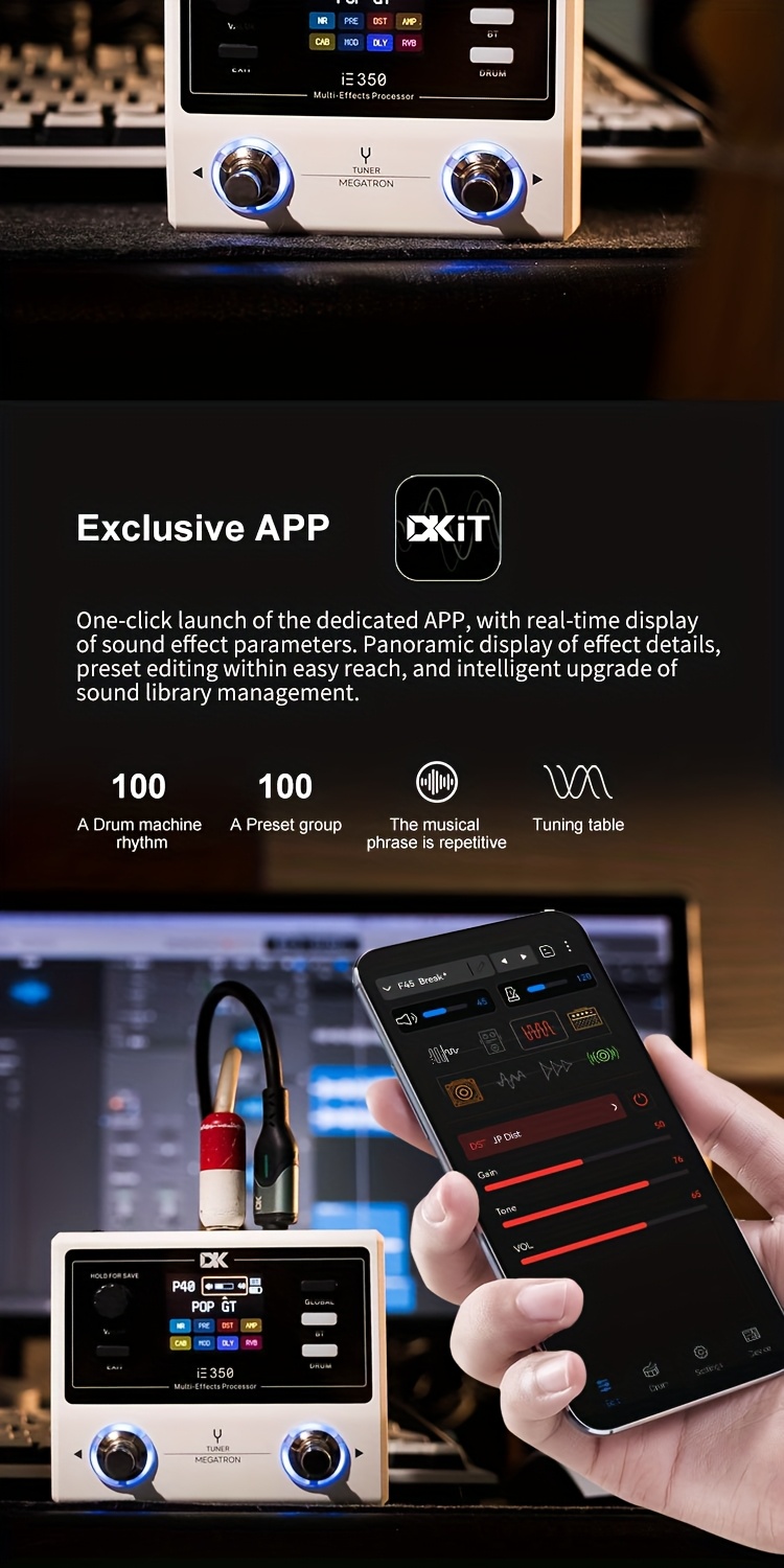 dk ie 350 pocket type multi effects processor guitar - Temu