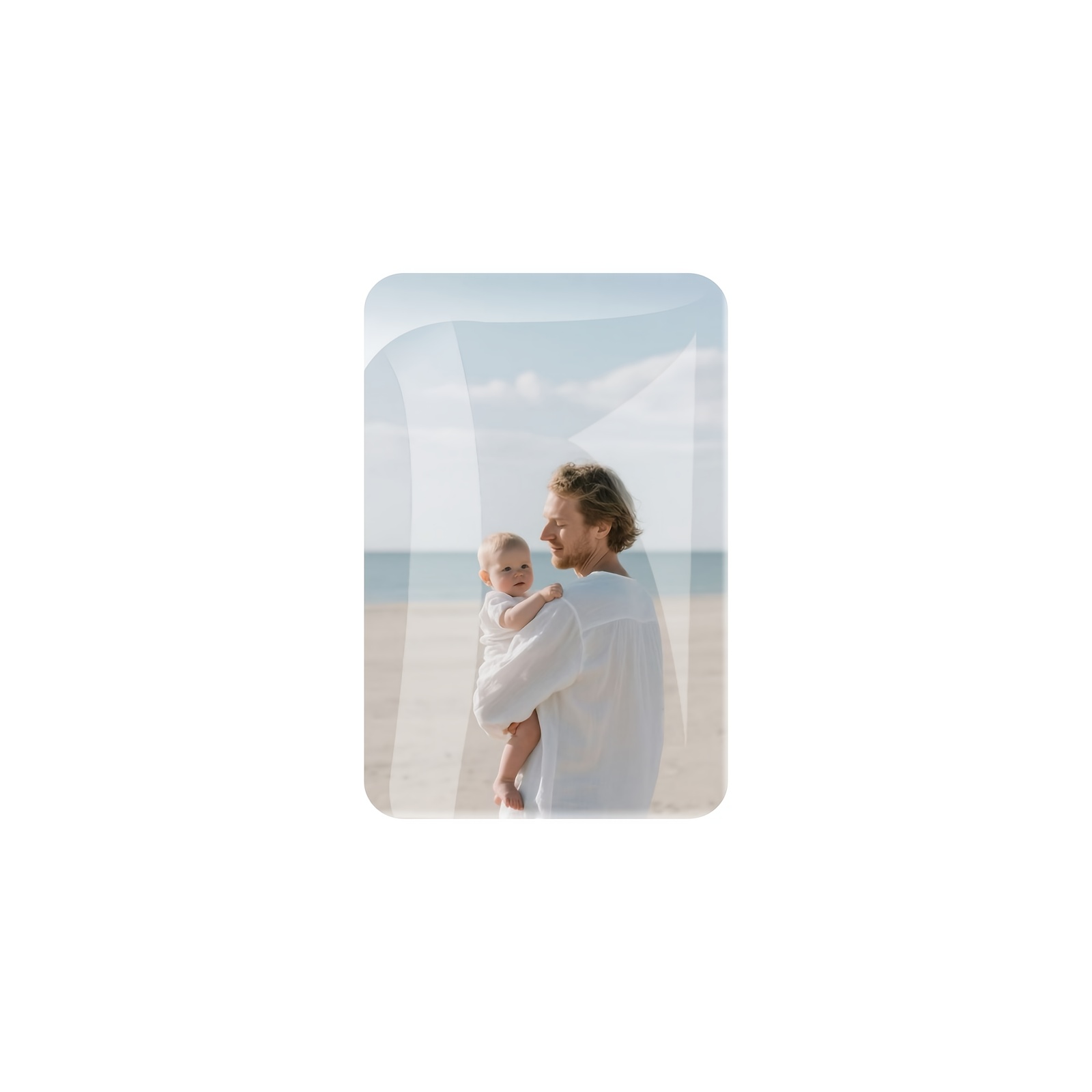 TEMU Imanes de Vidrio Rectangulares Personalizados - con Fotos/Texto, Ideales para Recuerdos de , Regalos Festivos, Detalles de Fiesta Corporativos &